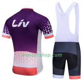 Fietskleding Dames (Fietsshirt + Korte Koersbroek) 2018 CCC Liv N001